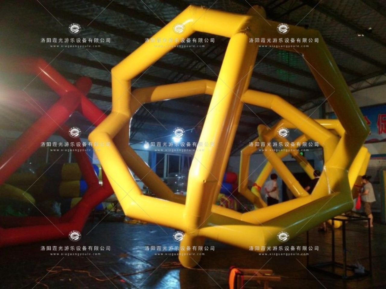 麻山充气海靶标